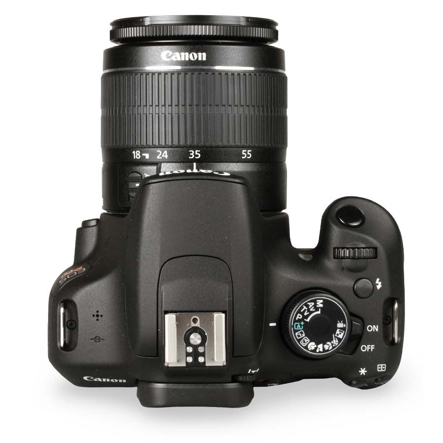 Câmera DSLR Canon EOS Rebel T5 com lente EF-S 18-55mm III - USADO (245 disparos)