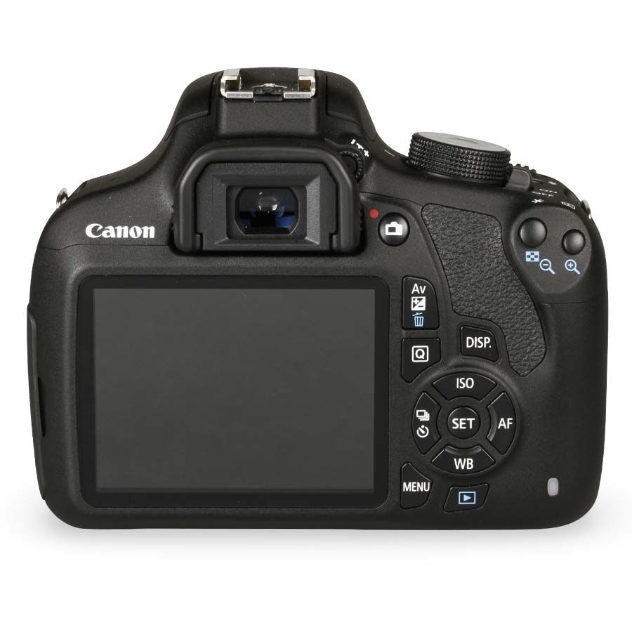 Câmera DSLR Canon EOS Rebel T5 com lente EF-S 18-55mm III - USADO (245 disparos)