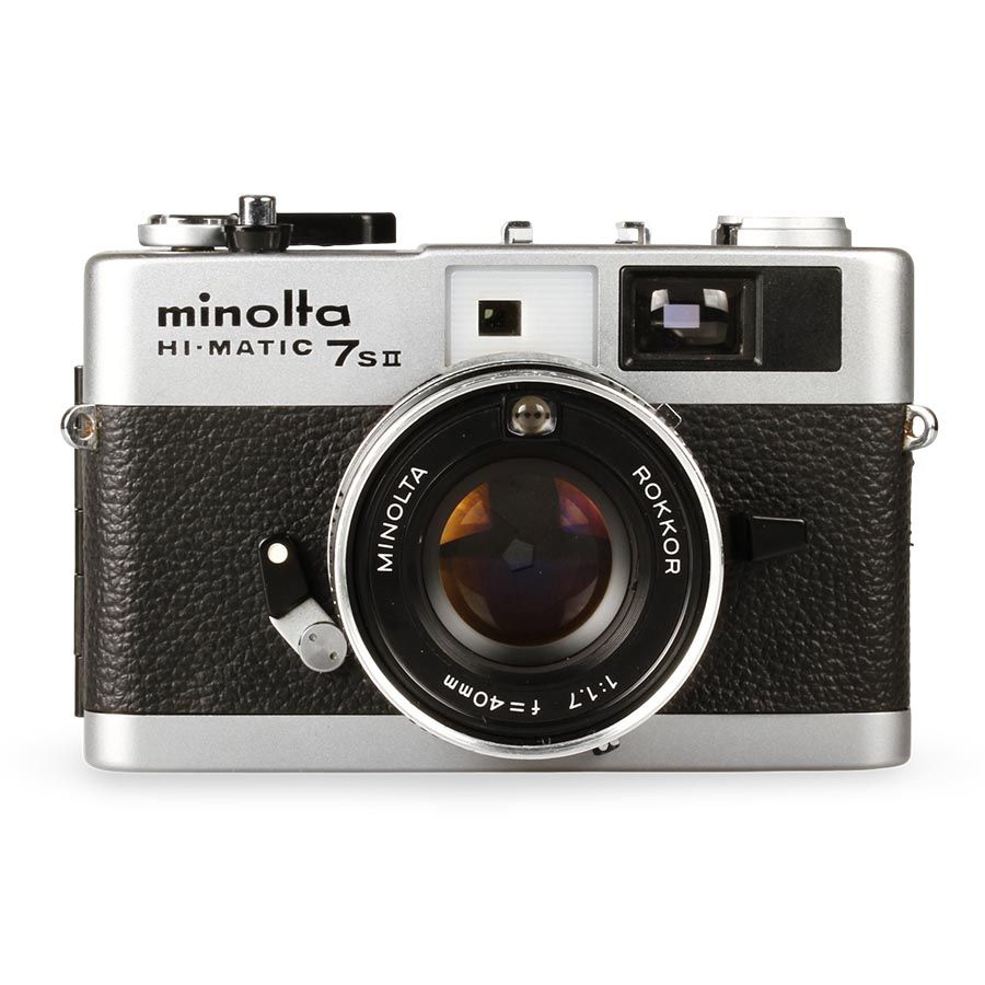 Câmera analógica 35mm Minolta Hi-Matic 7s II - USADO