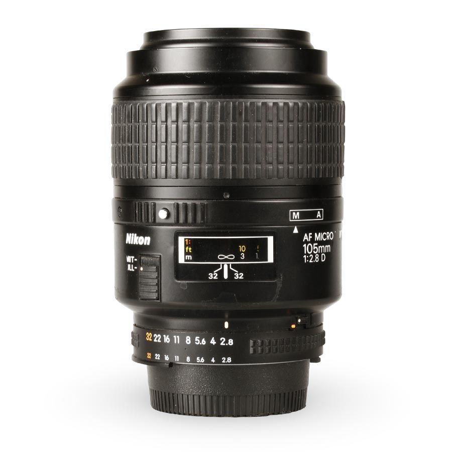 Objetiva Nikon AF NIKKOR 105mm f2.8D MICRO - USADO