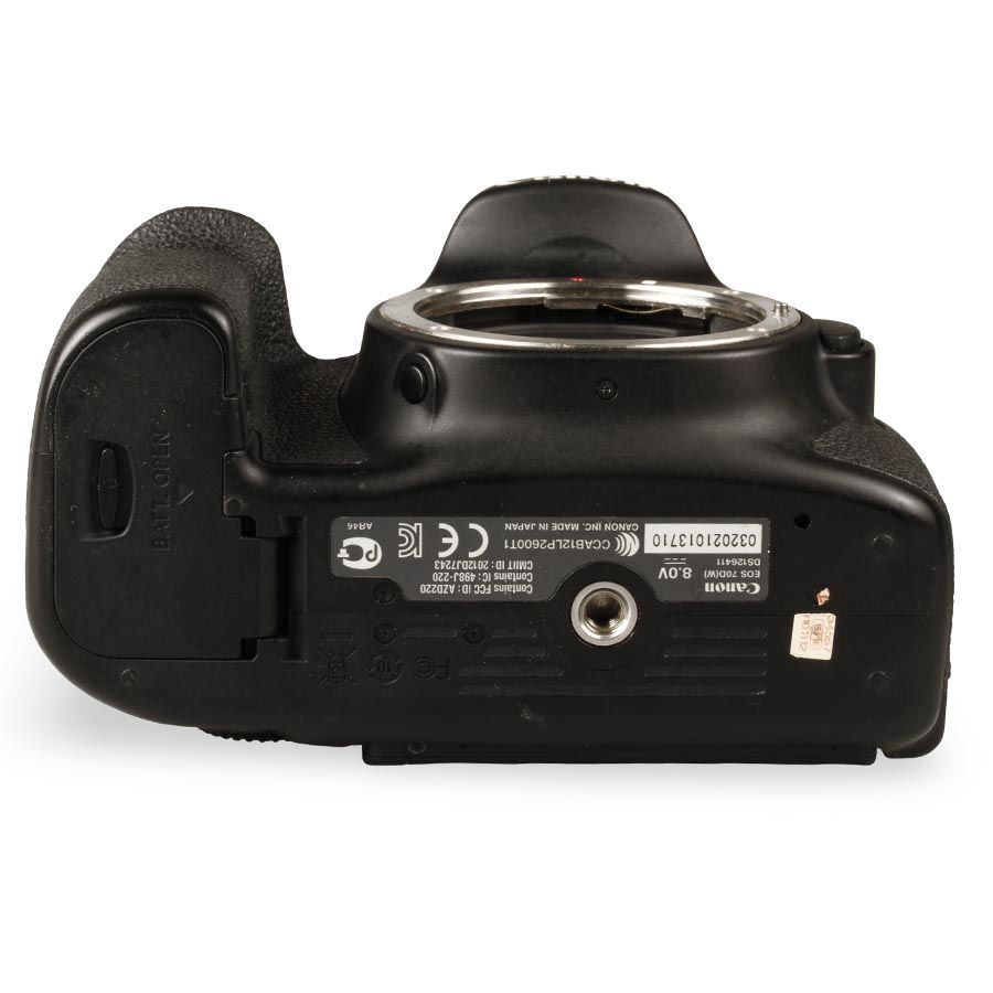 Câmera DSLR Canon EOS 70D - USADA (23.000 disparos)