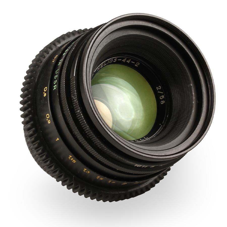 Objetiva Zenit Helios-44-2 58mm f2 + adaptador para Sony E-mount - USADO