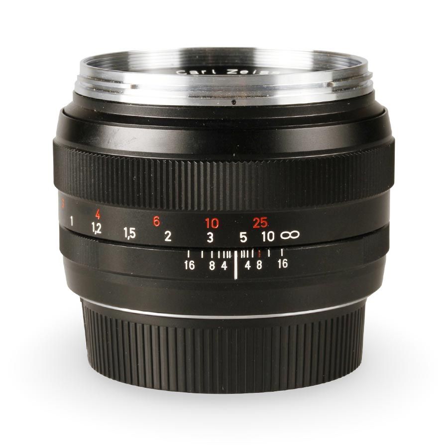 Objetiva ZEISS Planar T* 50mm f1.4 ZE (Canon EF) - USADA