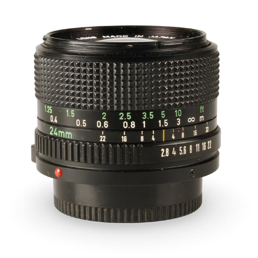 Objetiva Canon FD 24mm f2.8 - USADA