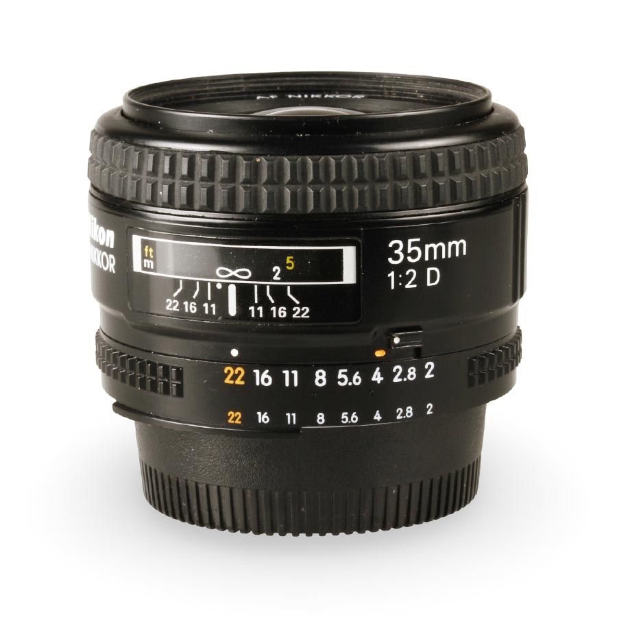 Objetiva Nikon AF NIKKOR 35mm f2D  - USADO