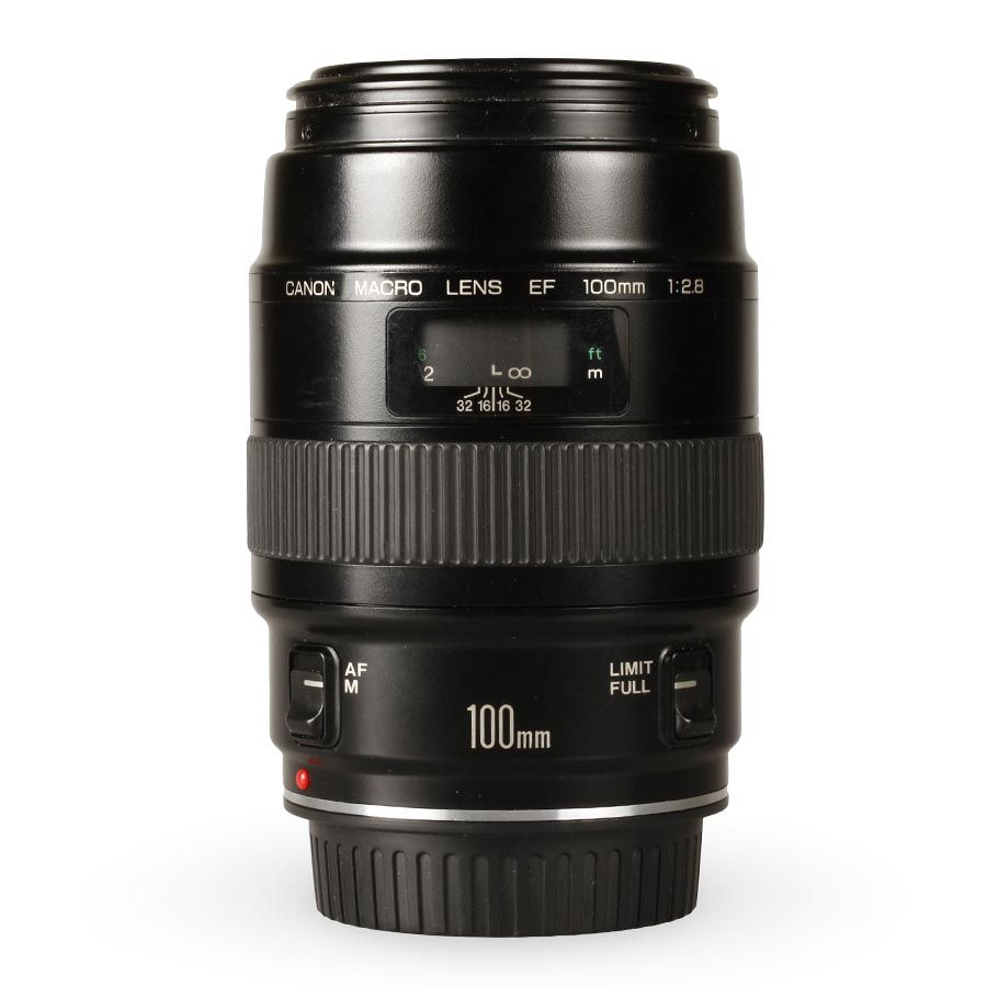 Objetiva Canon EF 100mm f2.8 MACRO - USADO
