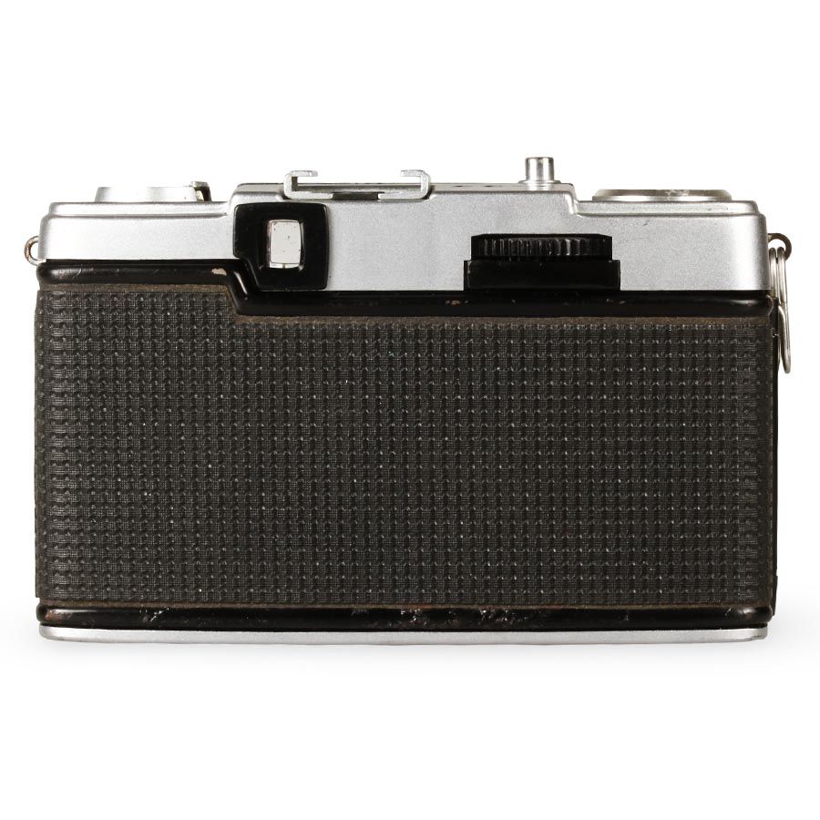 Câmera analógica 35mm Olympus-Pen EE-3 - USADA