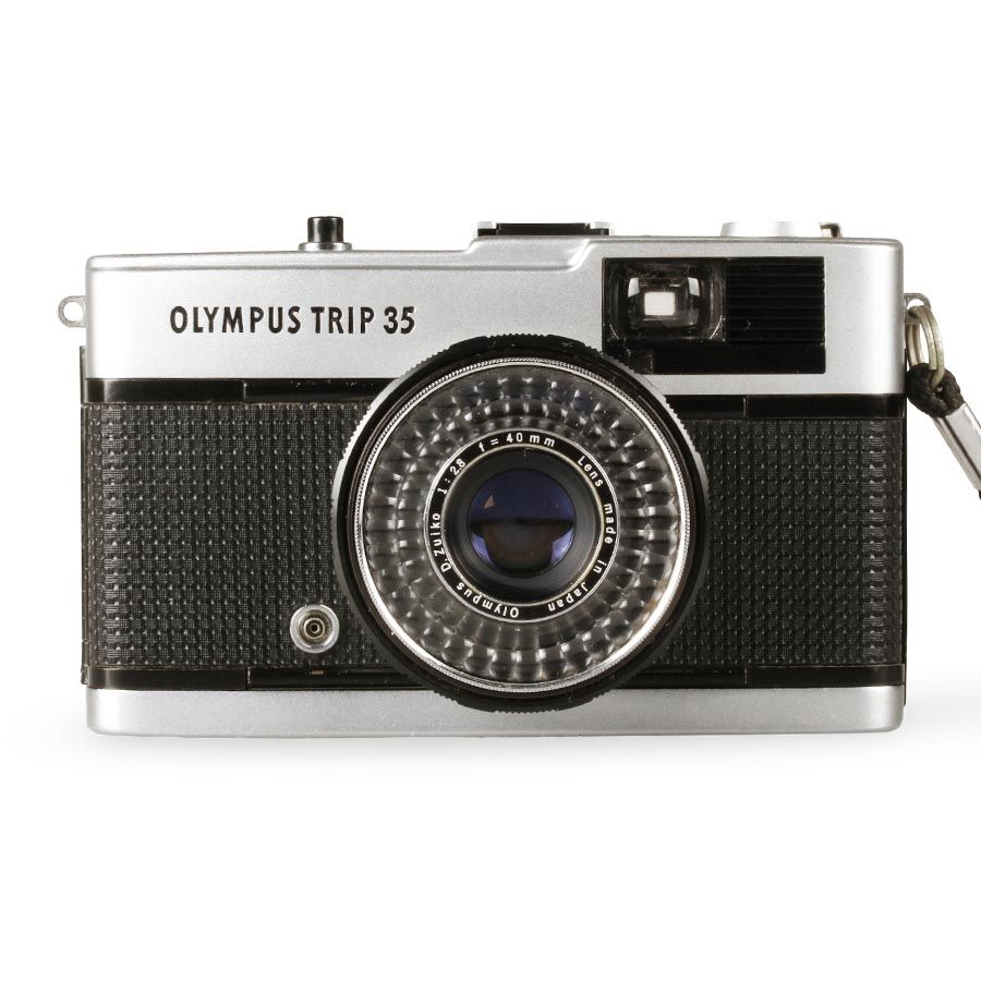 Câmera analógica compacta 35mm Olympus TRIP 35 (J0212A) - USADA