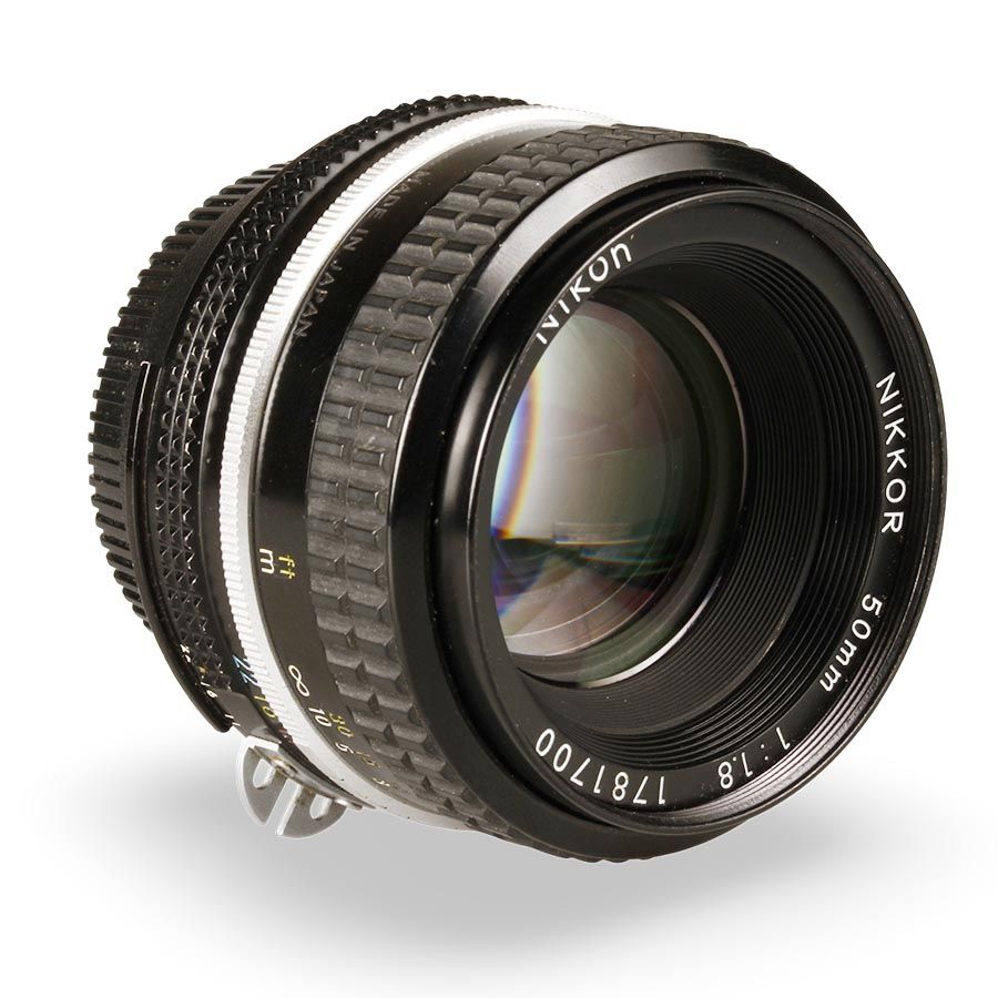 Objetiva Nikon AI NIKKOR 50mm f1.8 (J0220E) - USADO