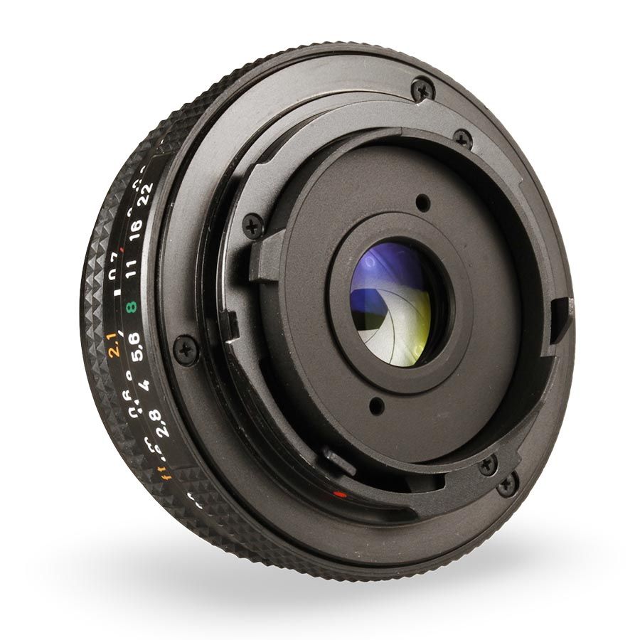 Objetiva Carl Zeiss Tessar T* 45mm f2.8 (Contax/Yashica)  (12496C) - USADA