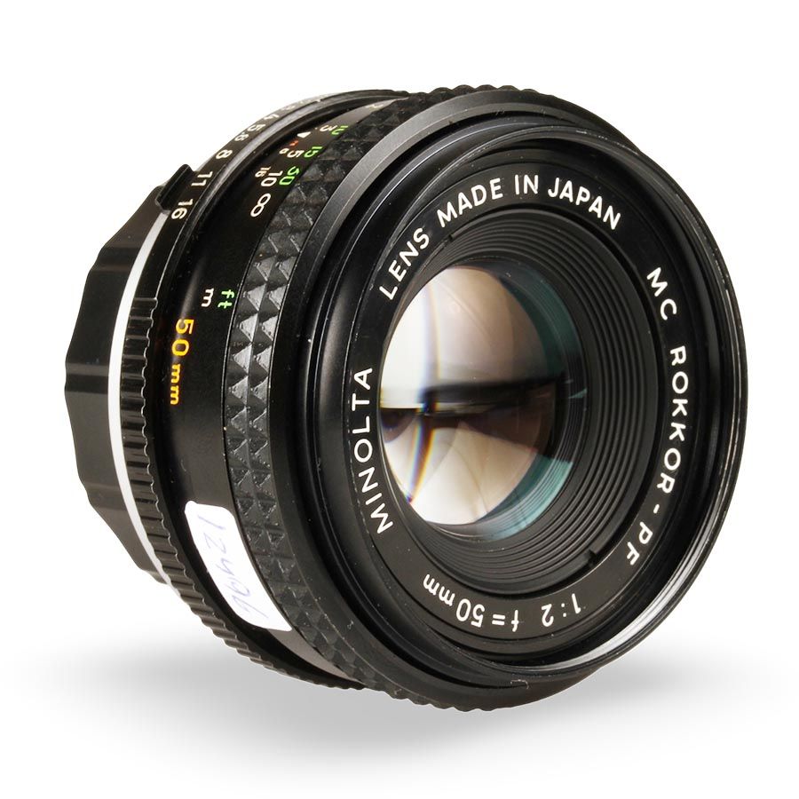 Objetiva Minolta MC Rokkor-PF 50mm f2 - USADA