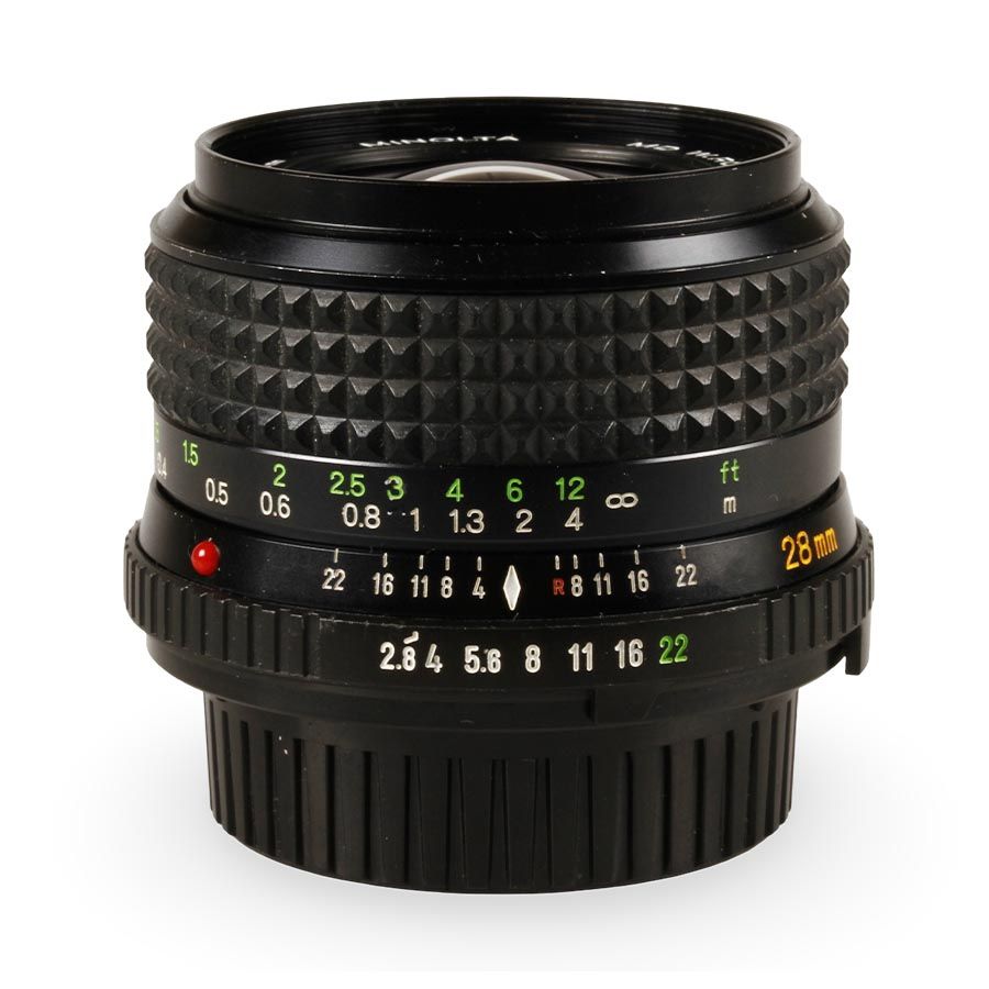 Objetiva Minolta MD W.ROKKOR 28mm f2.8 (MD) - USADO