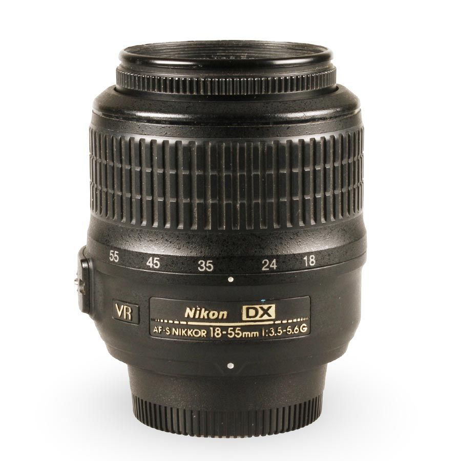 Objetiva Nikon AF-S NIKKOR 18-55mm f3.5-5.6G VR DX - USADO