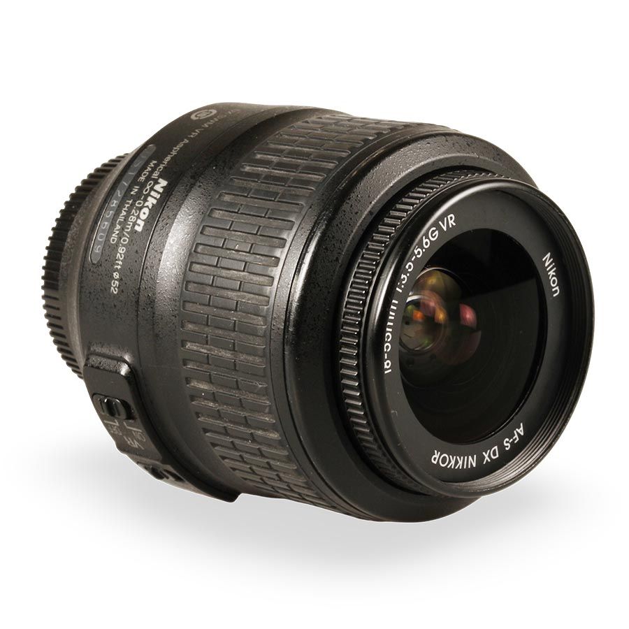 Objetiva Nikon AF-S NIKKOR 18-55mm f3.5-5.6G VR DX - USADO