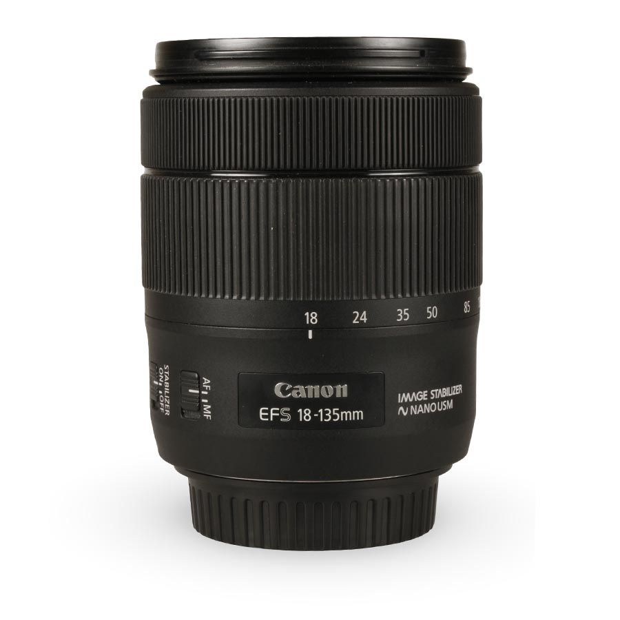 Objetiva Canon EF-S 18-135mm f3.5-5.6 IS NANO USM - USADA
