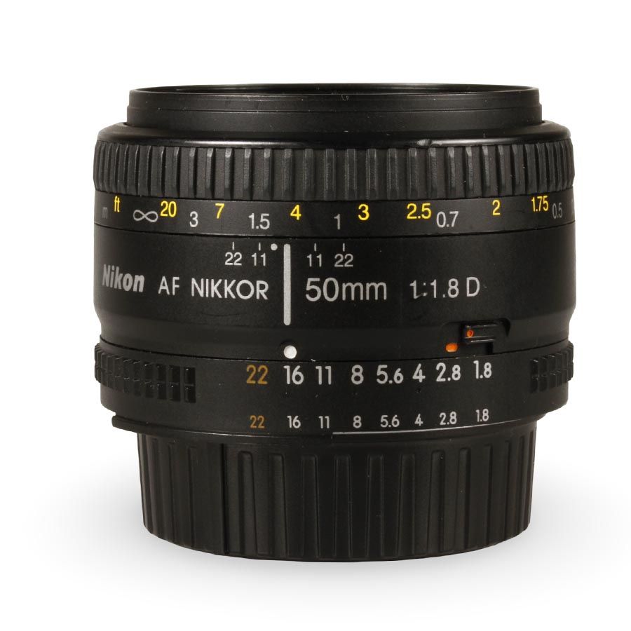 Objetiva Nikon AF NIKKOR 50mm f1.8D - USADO