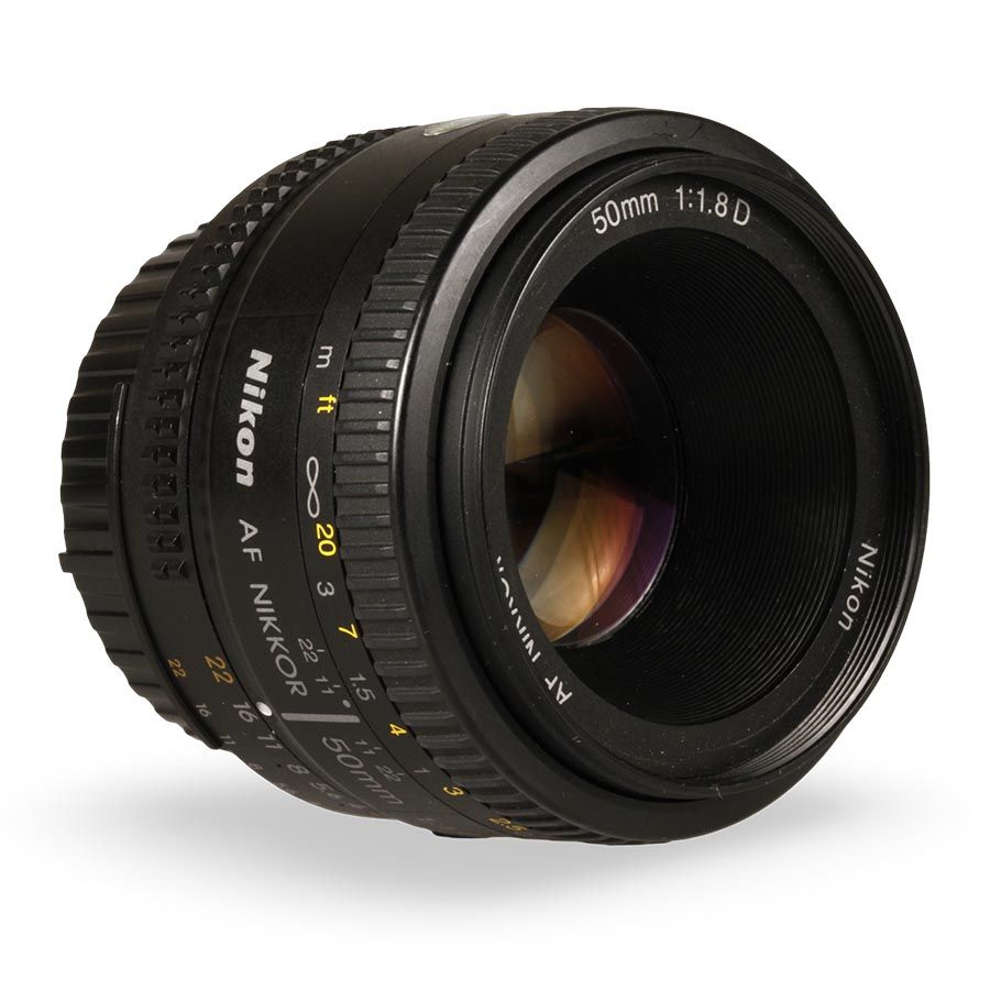 Objetiva Nikon AF NIKKOR 50mm f1.8D - USADO