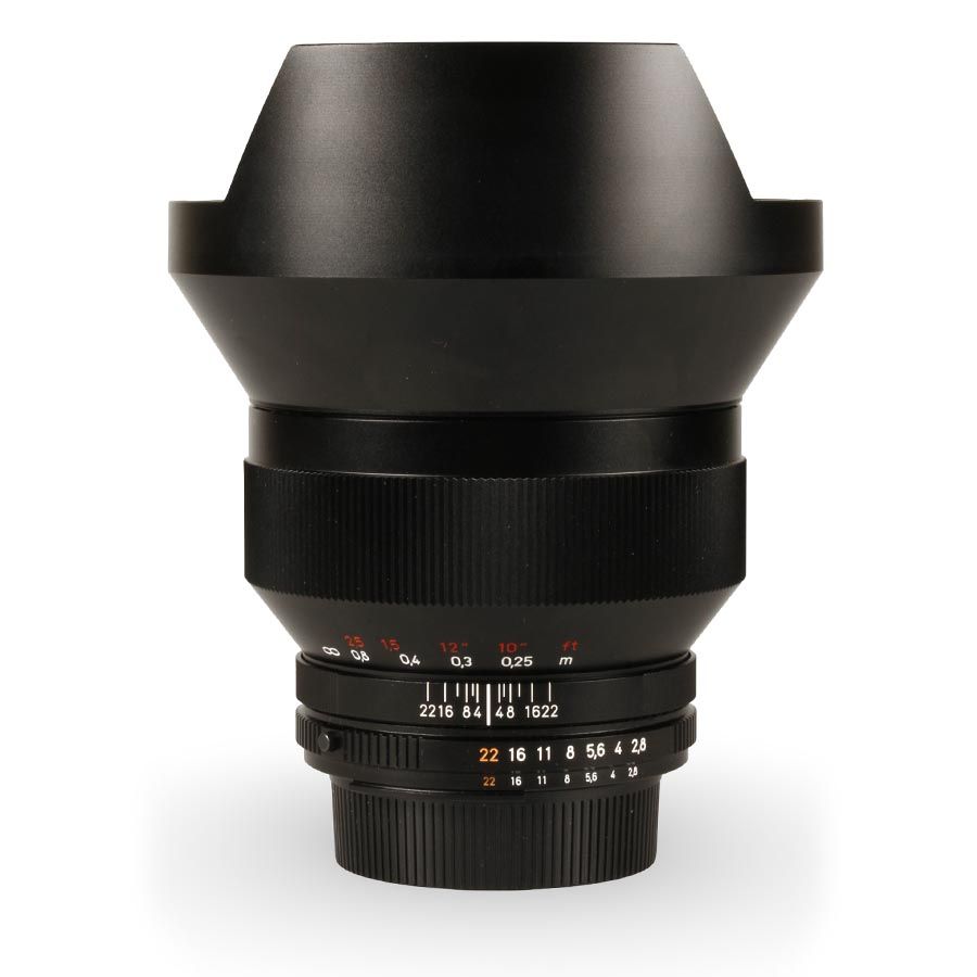 Objetiva ZEISS Distagon 15mm f2.8 T* ZF.2 (Nikon F) - USADA