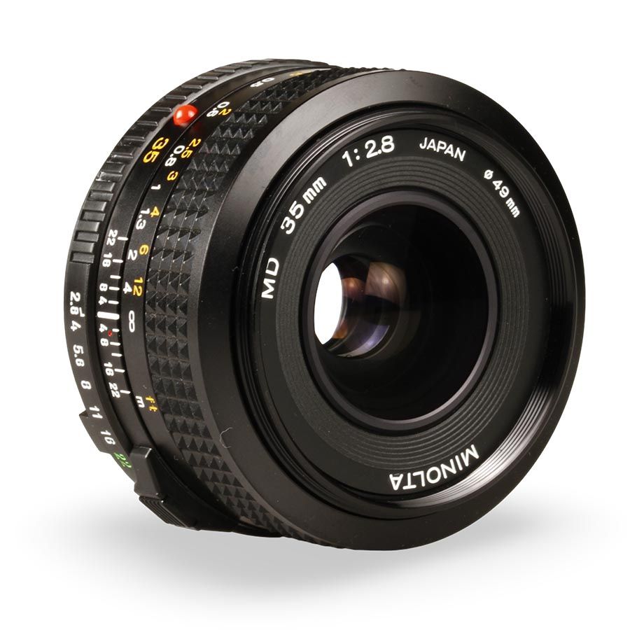 Objetiva Minolta MD 35mm f2.8 - USADO