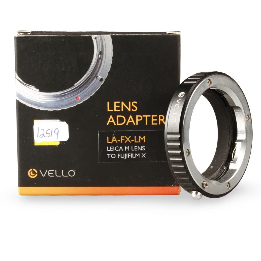 Anel Adaptador Vello LA-FX-LM (Lente Leica M em câmera Fujifilm X)