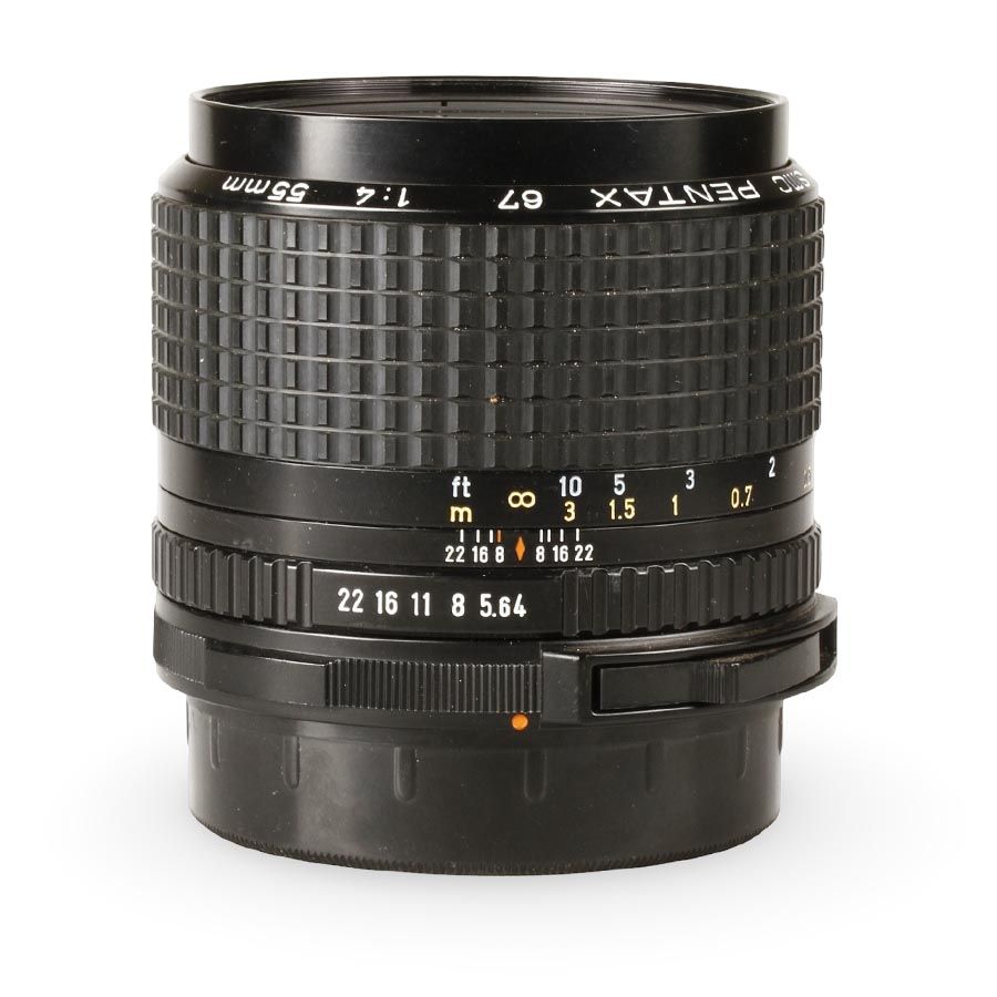 Objetiva Pentax 67 55mm f4 SMC (12525B) - USADO