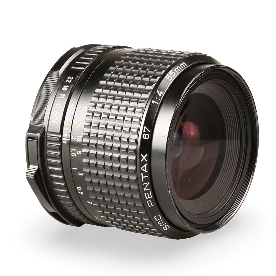 Objetiva Pentax 67 55mm f4 SMC (12526A) - USADO