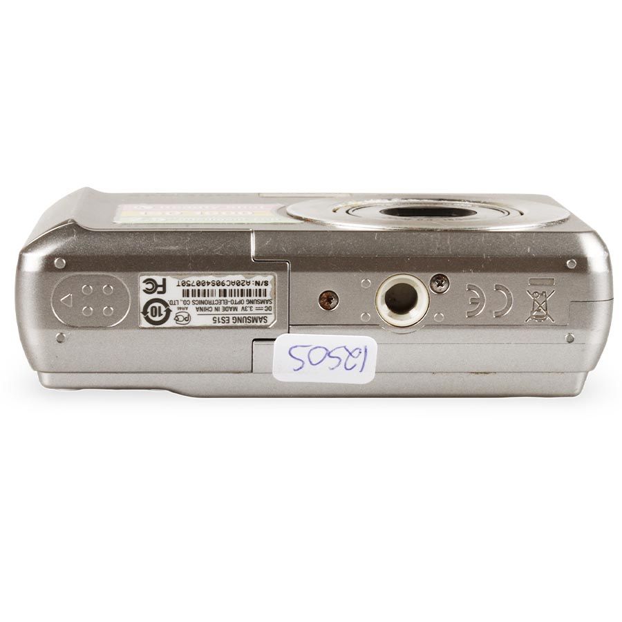 Câmera compacta Samsung ES15 3x zoom (Prata) - USADO