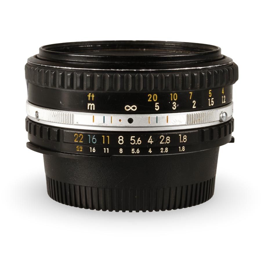 Objetiva Nikon AI-S NIKKOR 50mm f1.8 series E - USADA