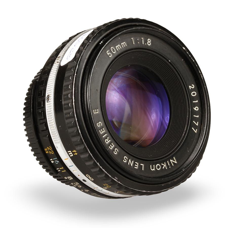 Objetiva Nikon AI-S NIKKOR 50mm f1.8 series E - USADA