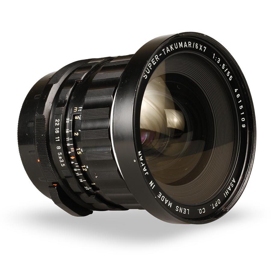 Objetiva Pentax 6x7 55mm f3.5 Super-Takumar - USADO