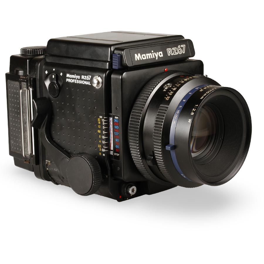 Câmera analógica médio-formato Mamiya RZ67 Professional (Kit com 4 lentes) - USADO