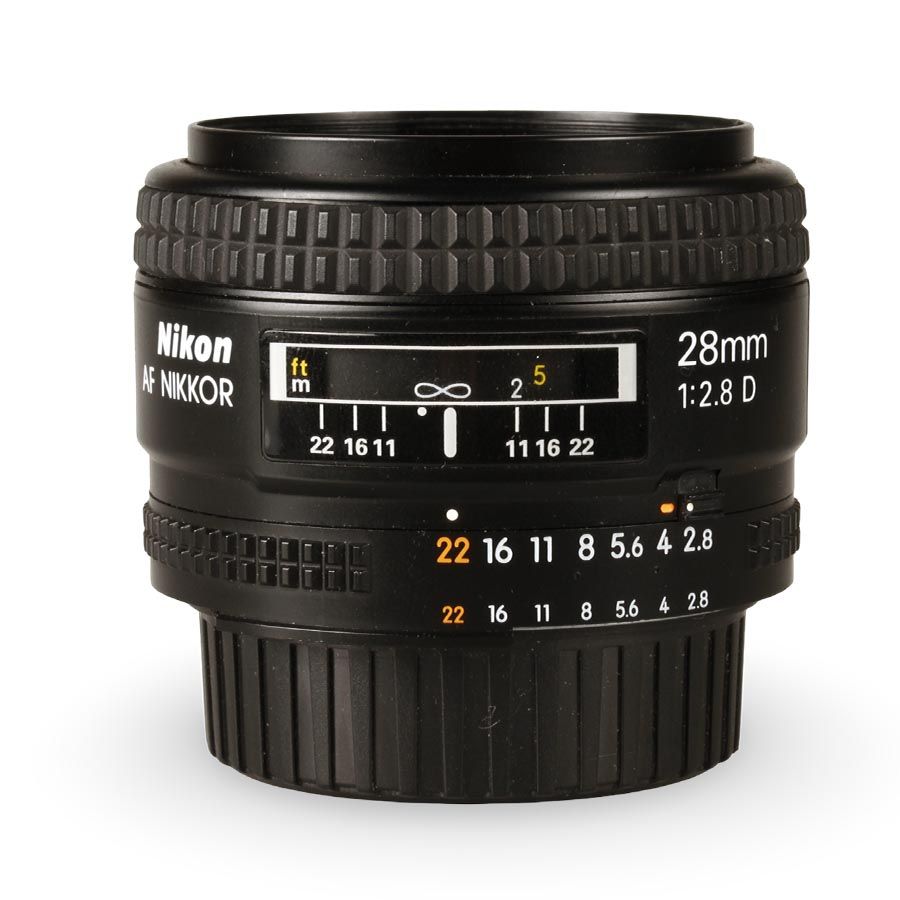 Objetiva Nikon AF NIKKOR 28mm f2.8D - USADO