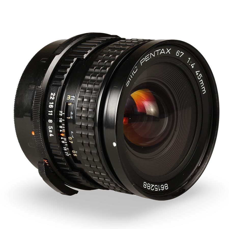 Objetiva Pentax 67 45mm f4 SMC (12525I) - USADO