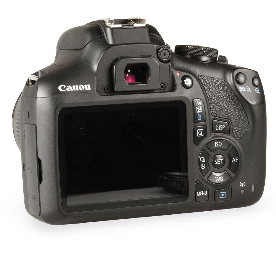 Câmera DSLR Canon EOS Rebel T7+ com lente 18-55mm IS II - USADO (J0413A)