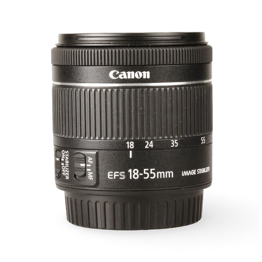 Objetiva Canon EF-S 18-55mm f4-5.6 IS STM - USADO