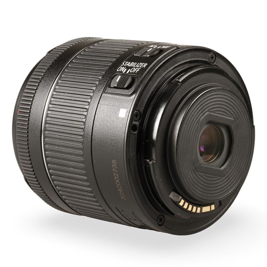 Objetiva Canon EF-S 18-55mm f4-5.6 IS STM - USADO