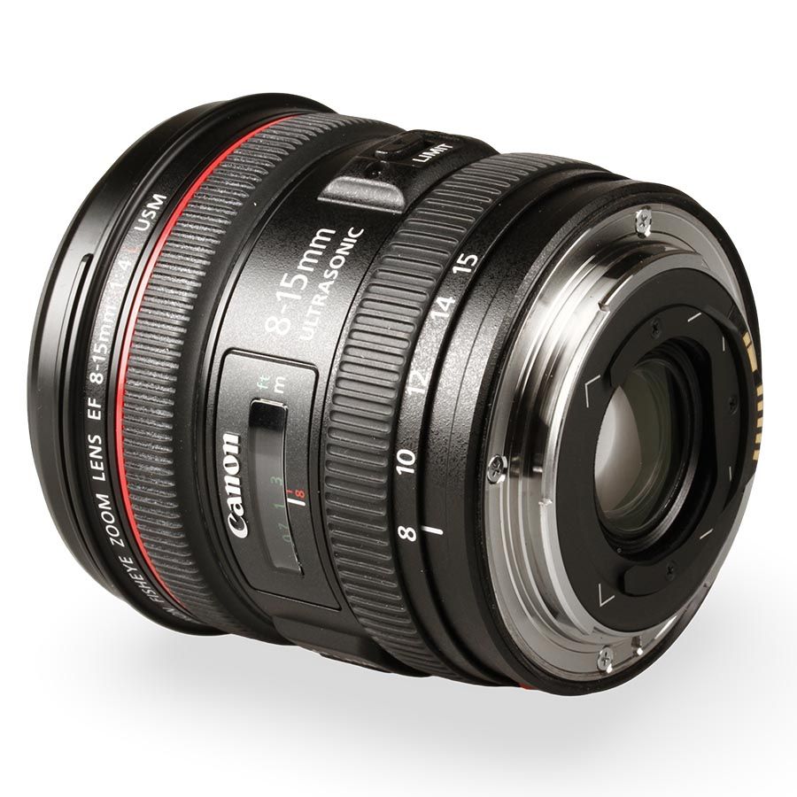 Objetiva Canon EF 8-15mm f4L Fisheye USM (12547A) - USADO