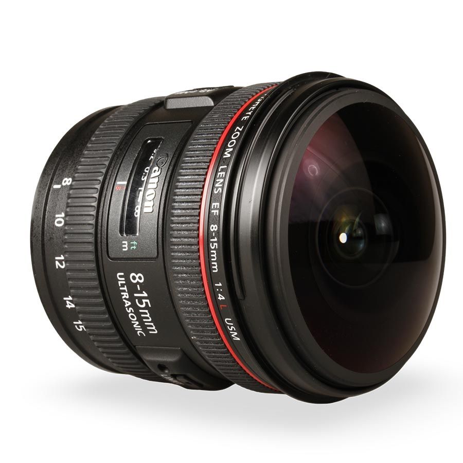 Objetiva Canon EF 8-15mm f4L Fisheye USM (12547A) - USADO