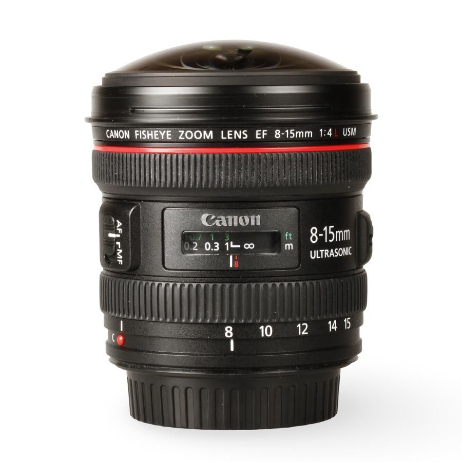 Objetiva Canon EF 8-15mm f4L Fisheye USM (12547A) - USADO