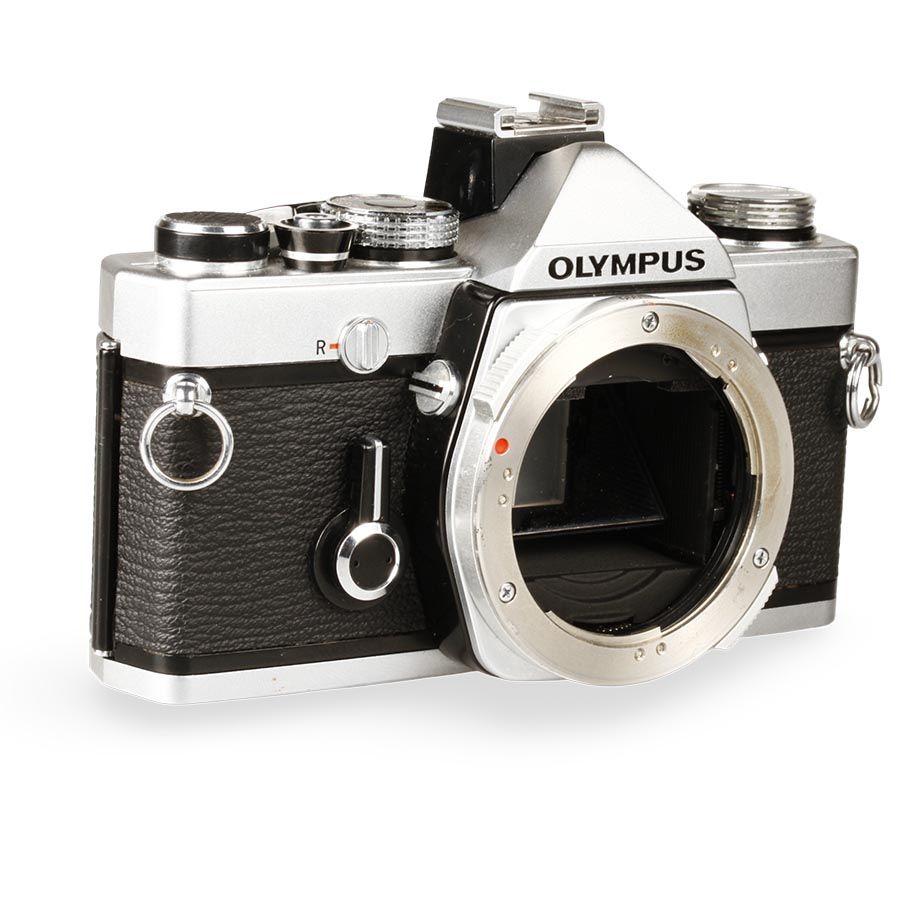 Câmera analógica 35mm Olympus OM-1n (PRATA) - USADO