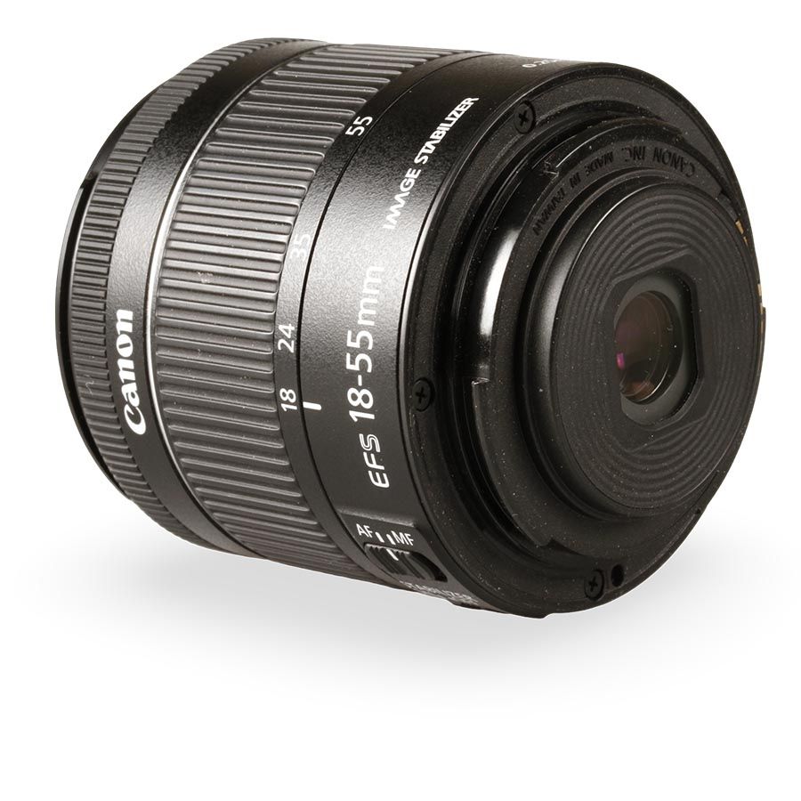 Objetiva Canon EF-S 18-55mm f4-5.6 IS STM (J0424B) - USADO