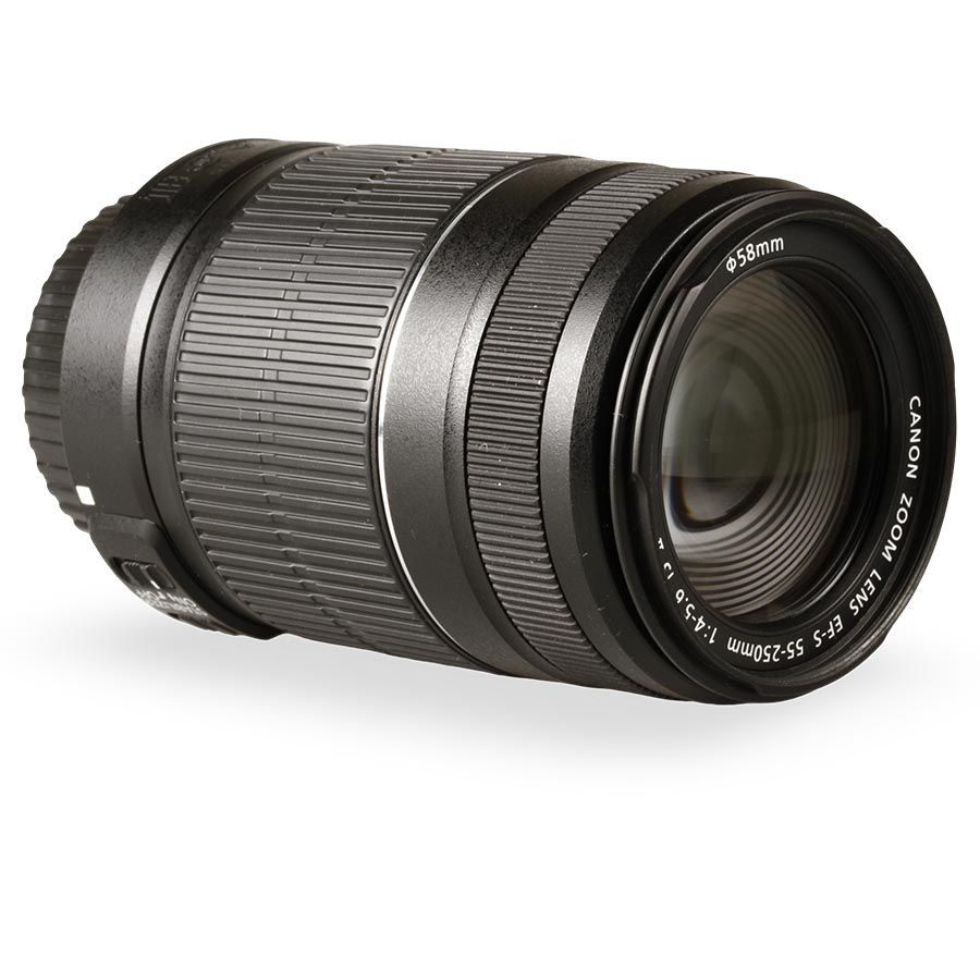 Objetiva Canon EF-S 55-250mm f4-5.6 IS II - USADA