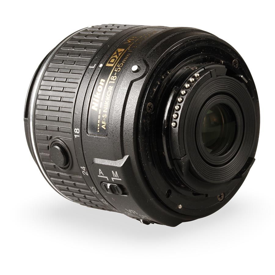 Objetiva Nikon AF-S NIKKOR 18-55mm f3.5-5.6G VR II DX - USADO