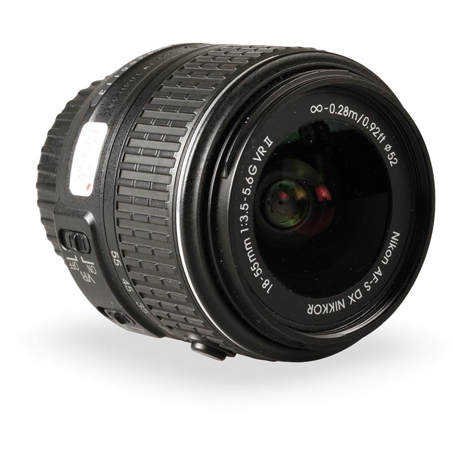 Objetiva Nikon AF-S NIKKOR 18-55mm f3.5-5.6G VR II DX - USADO