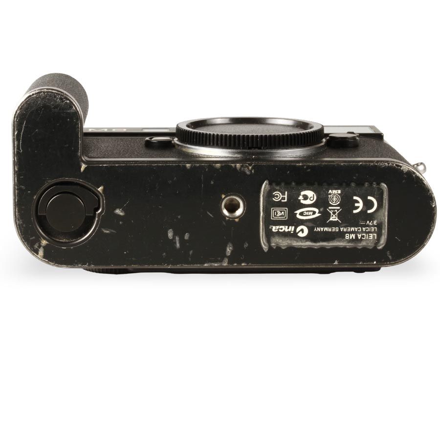 Câmera digital rangefinder Leica M8 com empunhadura (PRETO) - USADA