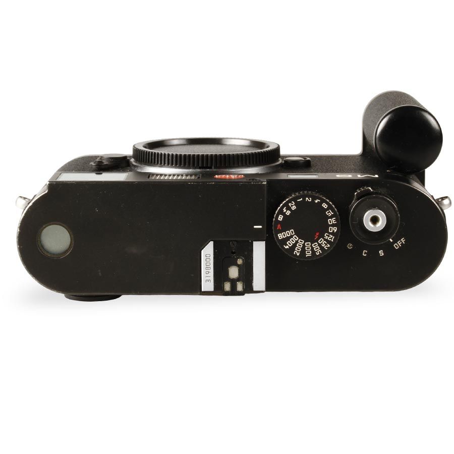 Câmera digital rangefinder Leica M8 com empunhadura (PRETO) - USADA