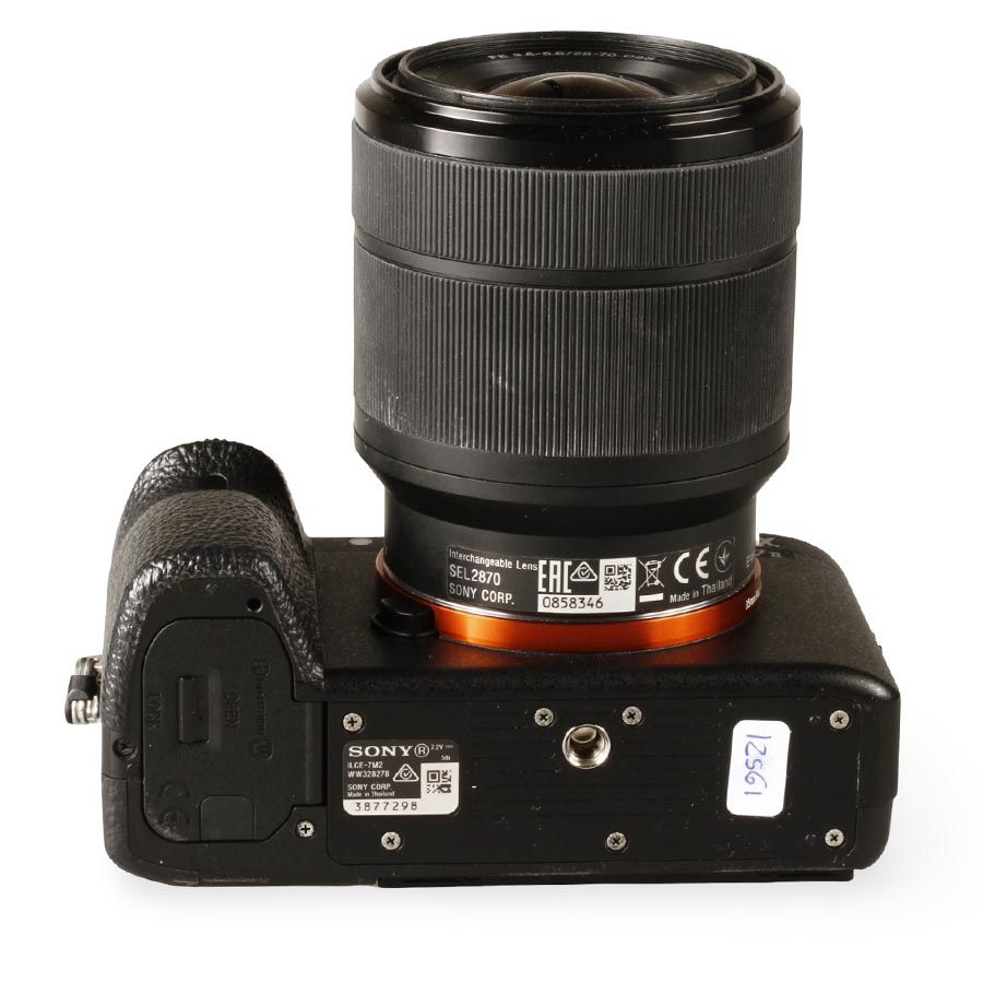 Câmera mirrorless Sony Alpha a7 II com FE 28-70mm - USADO (6.300 disparos)