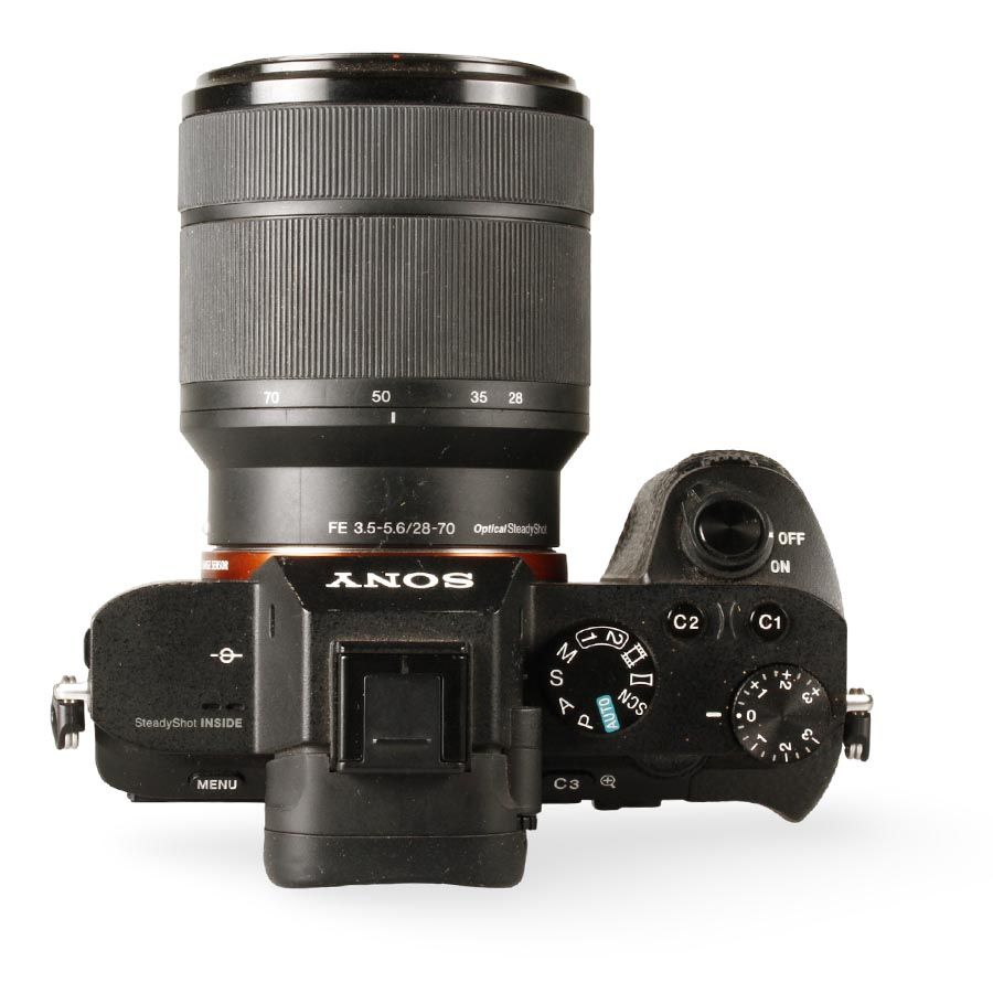 Câmera mirrorless Sony Alpha a7 II com FE 28-70mm - USADO (6.300 disparos)