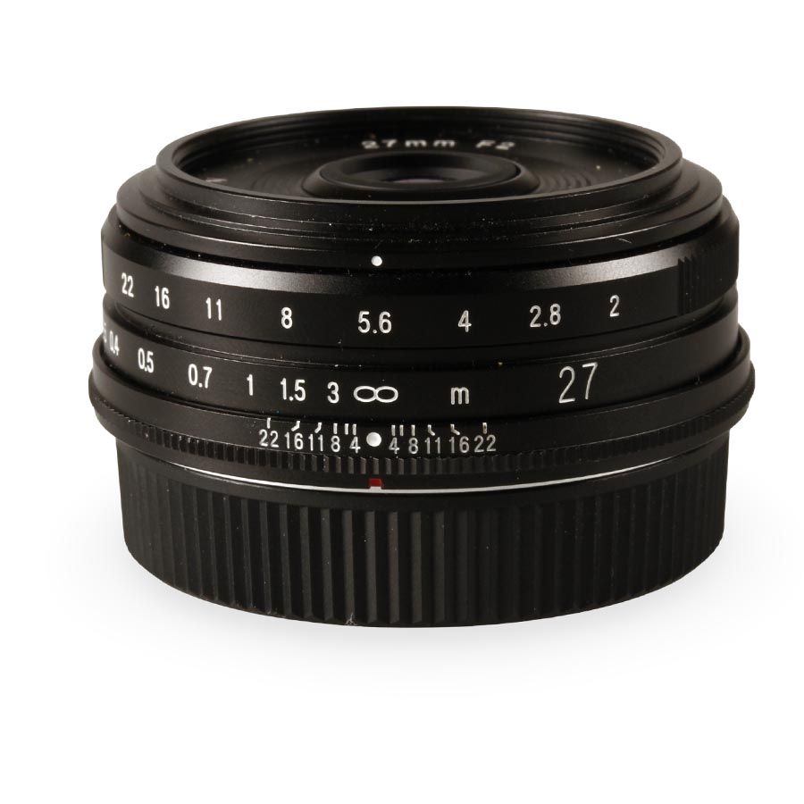 Objetiva Voigtlander 27mm f2 Ultron (Fujifilm X) - USADO