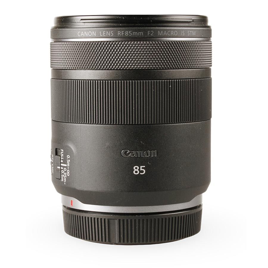 Objetiva Canon RF 85mm f2 Macro IS STM - USADO